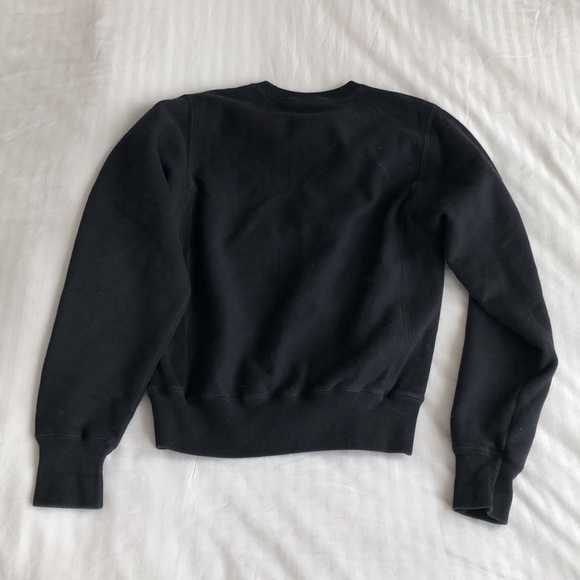 CHAMPION UO REVERSE WEAVE BLACK SWEATSHIRT CREWNECK - Picture 4 of 6